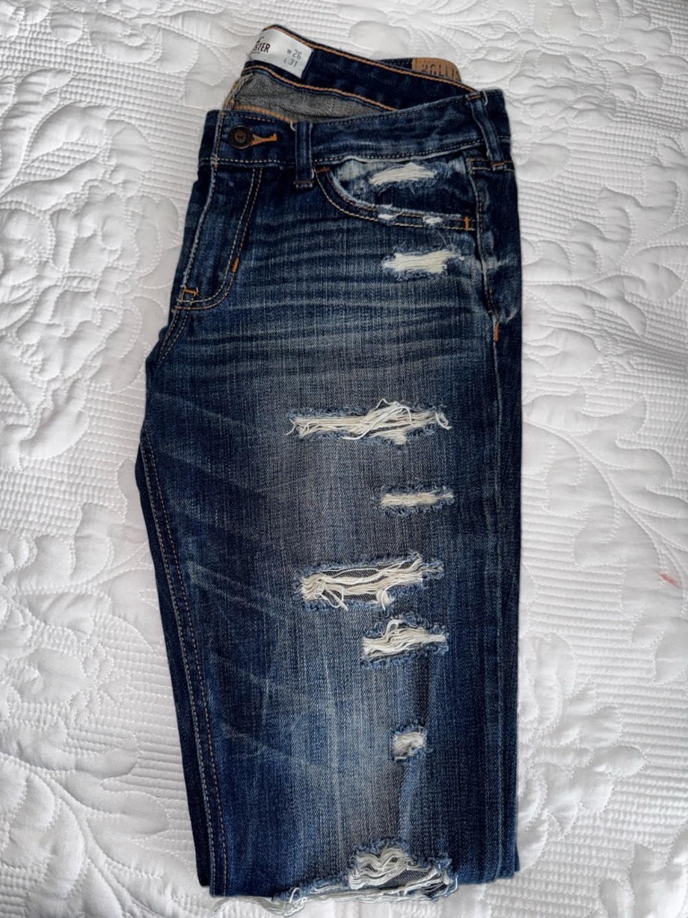 Hollister Dark Blue Denim Jeans